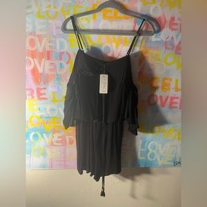 L*Space black romper size S